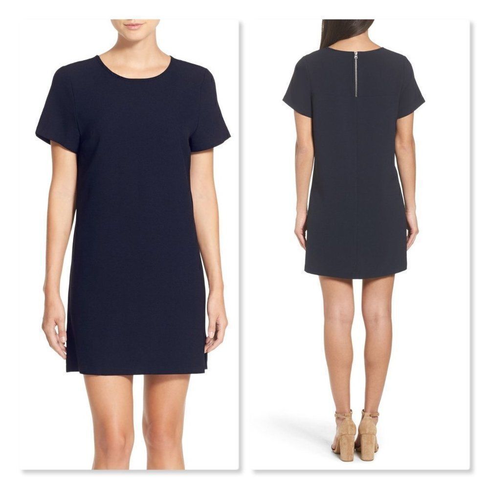 Felicity & Coco Devery Crepe Shift Dress Size XS